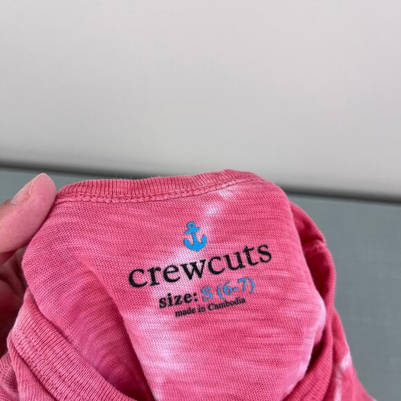 Crewcuts Pocket T-Shirt in Tie-Dye S 6-7 - Picture 3 of 4